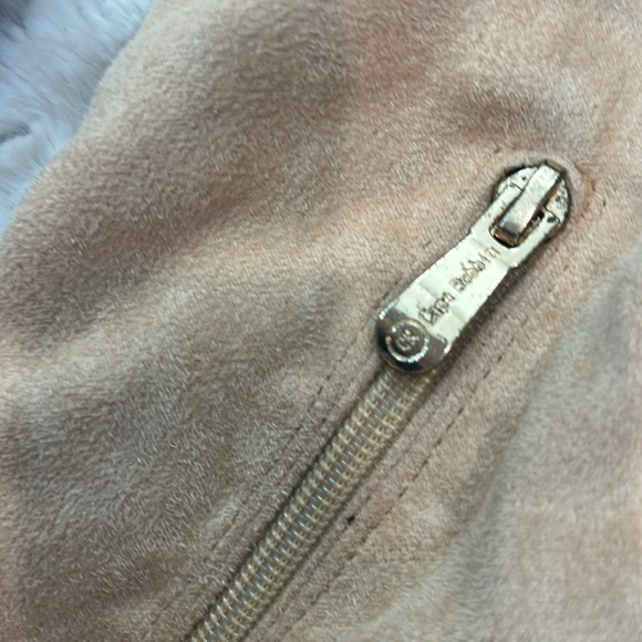 Cape Robbin lace up thigh high cream pointed toe boots women’s size 7 3” heel - Picture 7 of 10